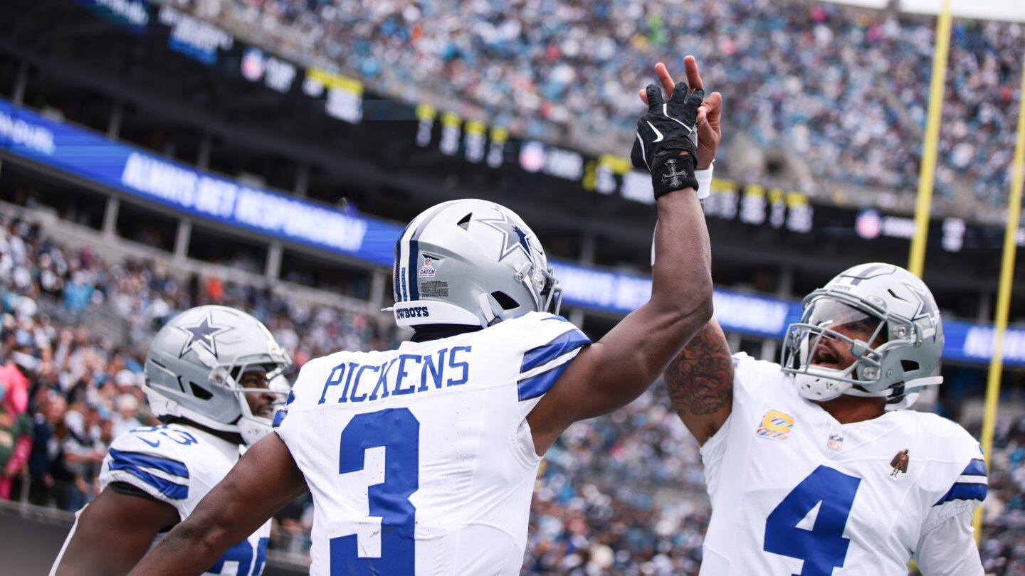 Dak Prescott has spent offseason working with George Pickens