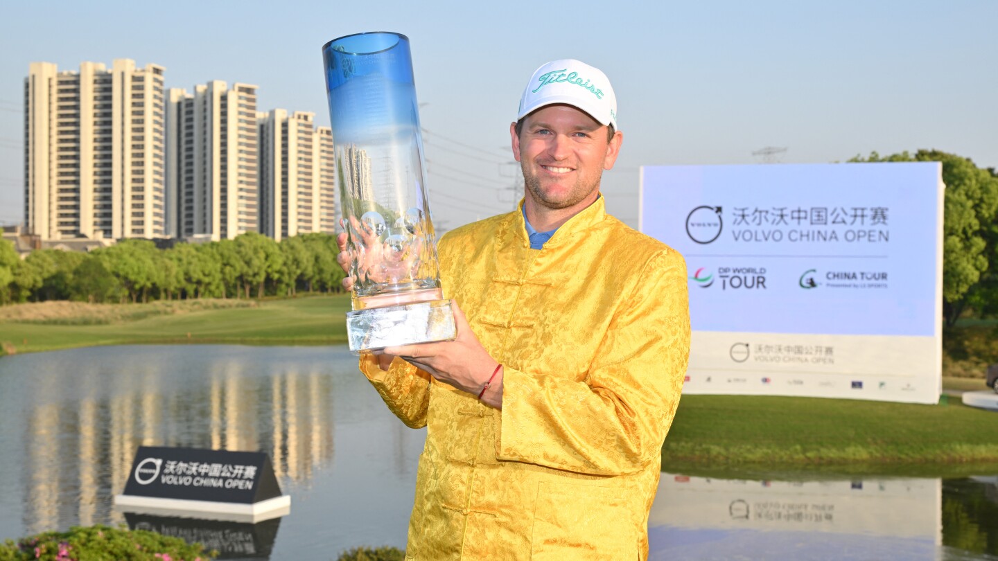 Bernd Wiesberger rallies to win China Open for first European title since returning from LIV Golf