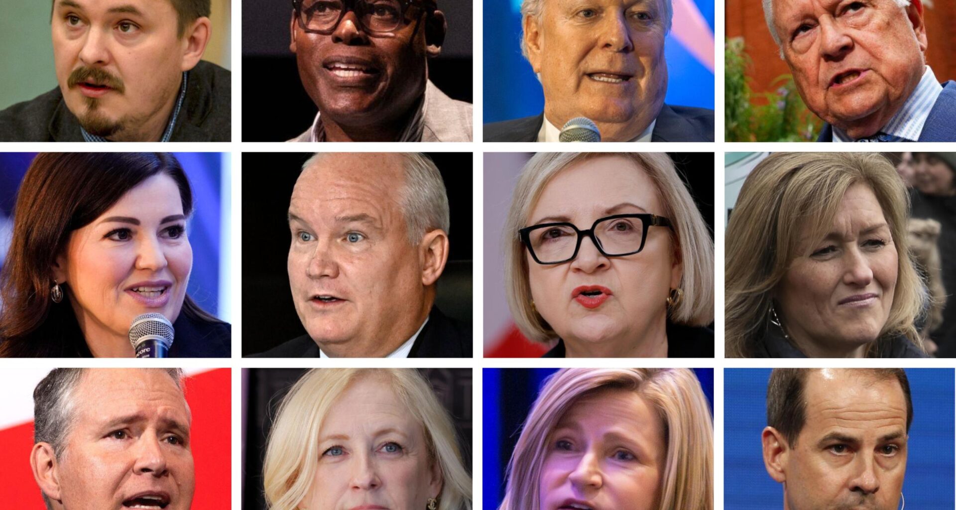 Headshots of 12 people