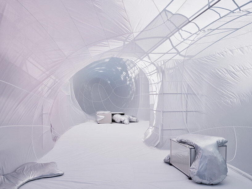 oozing inflatables shape this modular milan installation by USM and snøhetta - 4