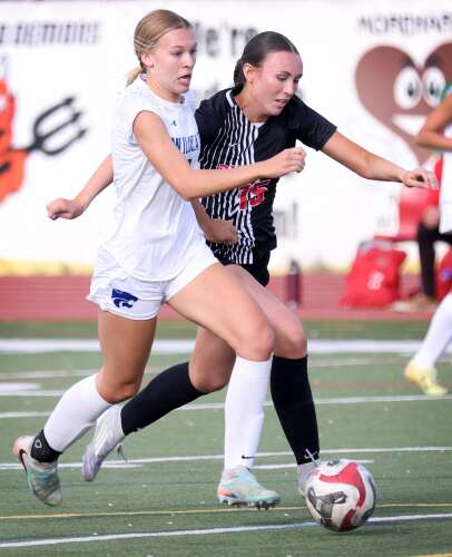 Two late goals give Demons girls soccer win over Fruita on senior night