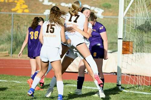 Panthers girls soccer locks up league title in Bayfield