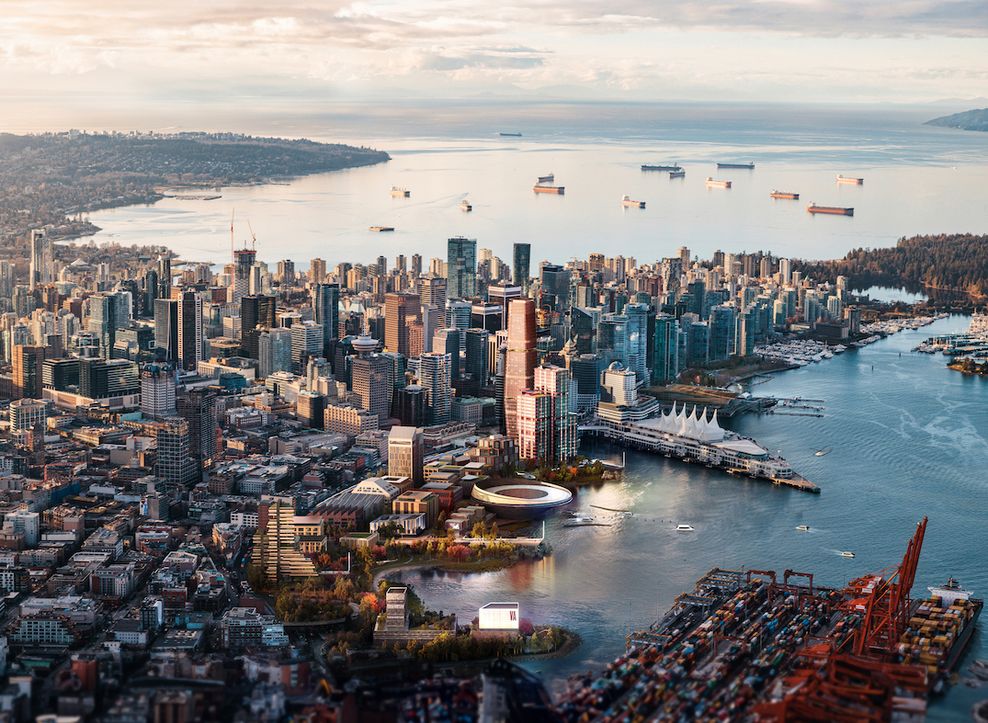 vancouver central waterfront gastown railyard farrells arup