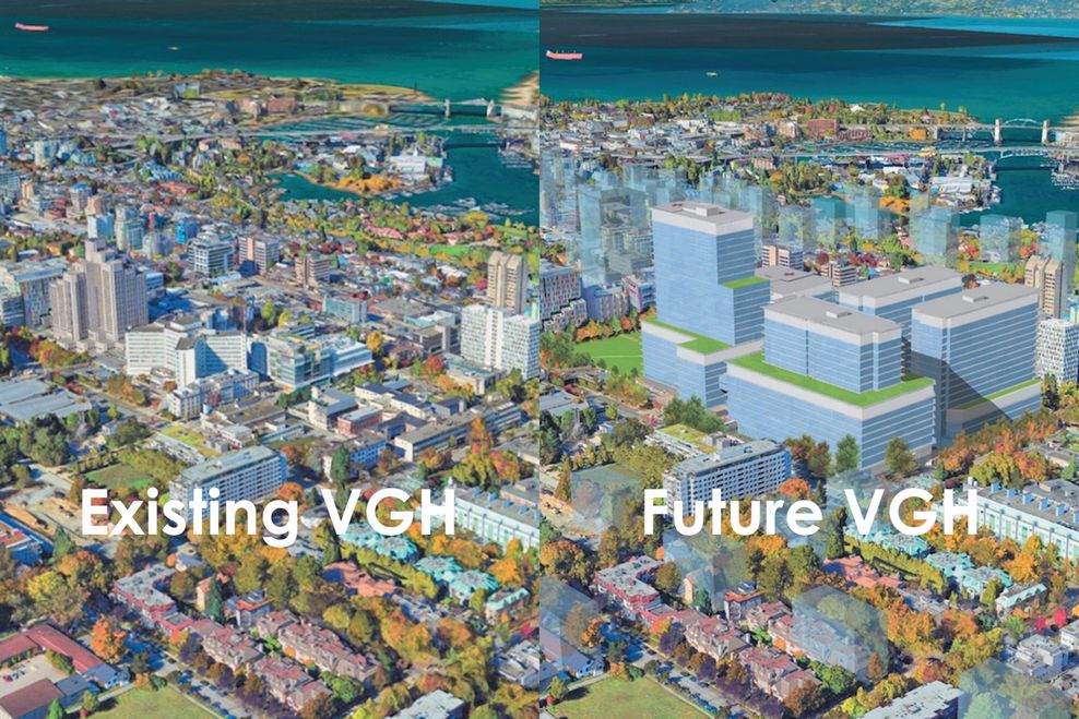 vancouver general hospital campus master plan redevelopment vgh