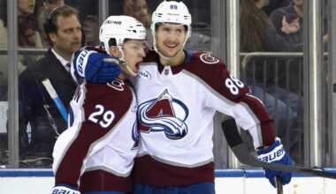 Necas continuing ‘unreal’ season with Avalanche in Western 1st Round