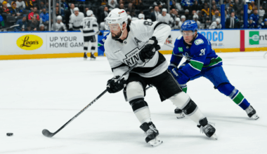 Kings lose to Canucks in OT, still gain on 3rd in Pacific