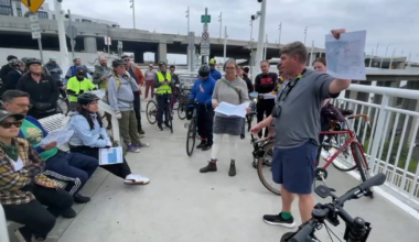 Cyclists continue push for path along western span of Bay Bridge despite high price tag