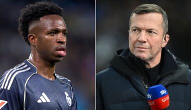 Bayern Munich legend Matthaus slams Vinicius Junior for ‘complains and whines’ behavior ahead of Real Madrid UCL clash