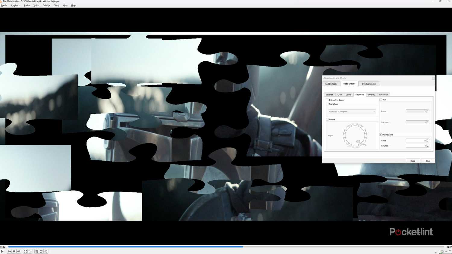 VLC puzzle game.