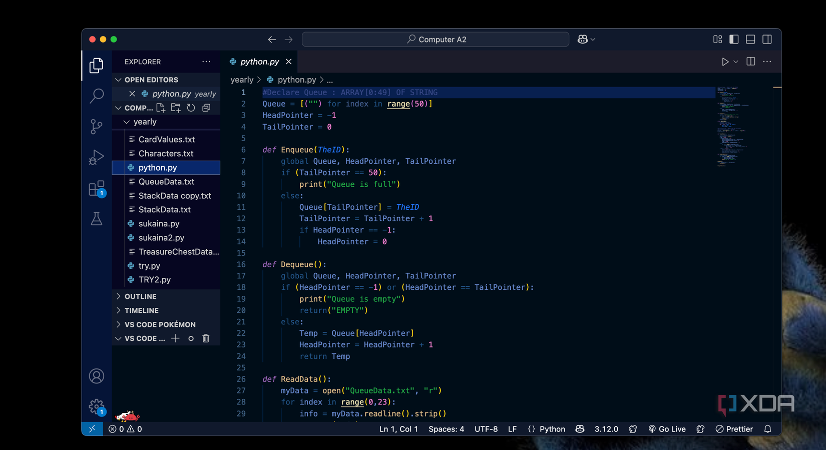 vs codes pets roaming around when coding