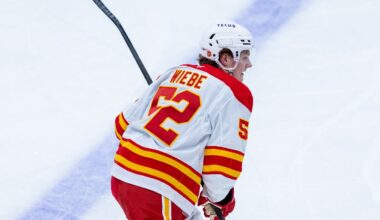 Flames takeaways: Wiebe latest to debut in late-season spotlight