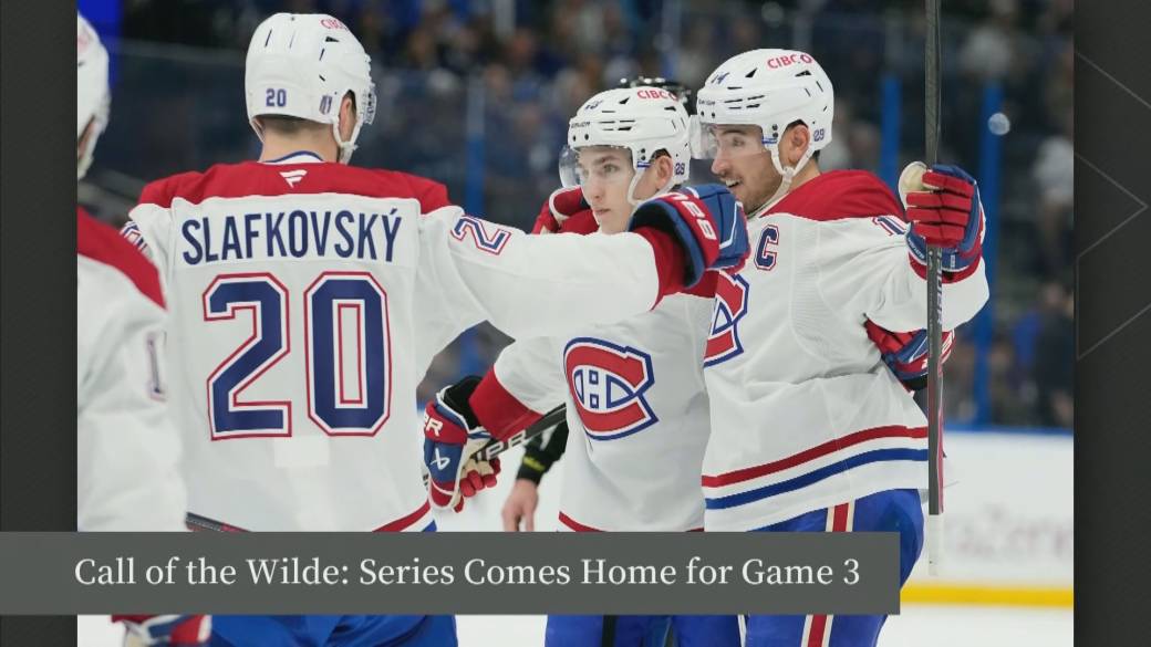 Click to play video: 'Call of the Wilde: The Series Comes Home for Game 3'