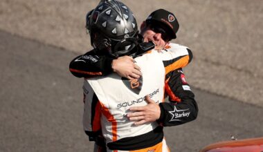 Peers happy to see William Sawalich get first NASCAR O'Reilly win