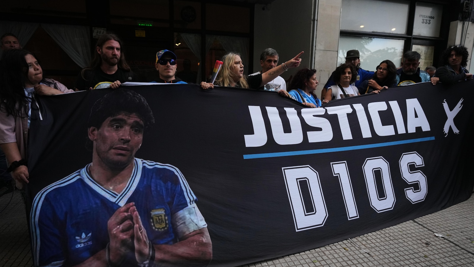 Maradona’s daughter assails doctor in negligence trial over soccer great's death