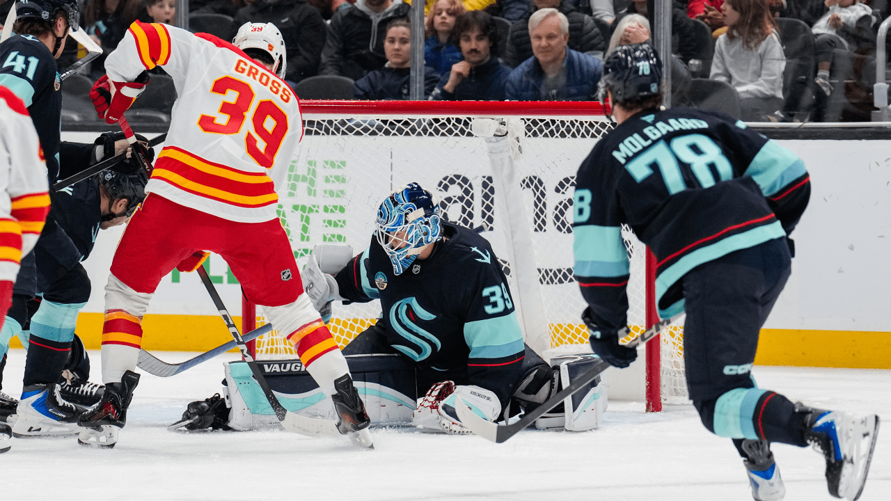 Kraken score 4 unanswered goals, defeat Flames