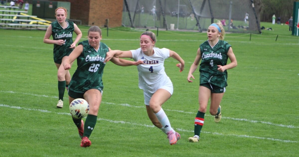 For the Marian girls’ soccer team, it’s Hammer Time