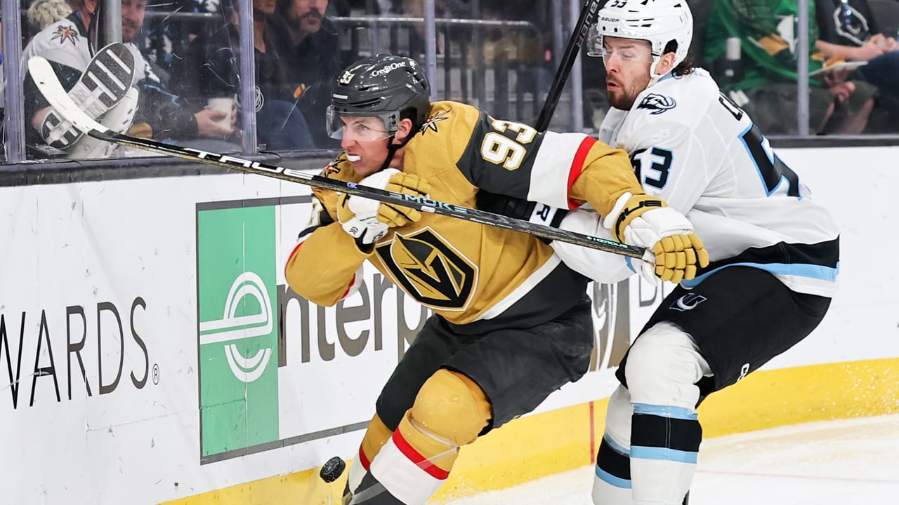 3 Things to Watch: Mammoth at Golden Knights, Game 1 of Western Conference 1st Round