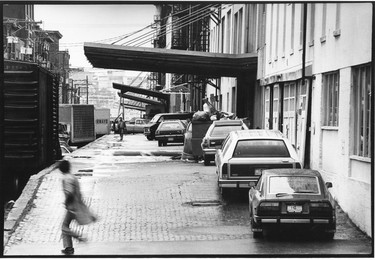 1981: Hamilton Street in Yaletown.