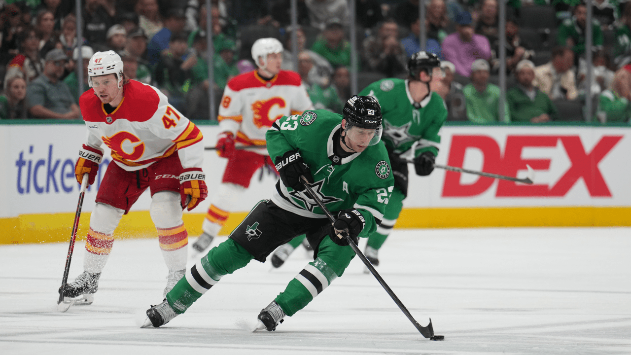Johnston scores 2nd goal in OT, Stars rally to defeat Flames