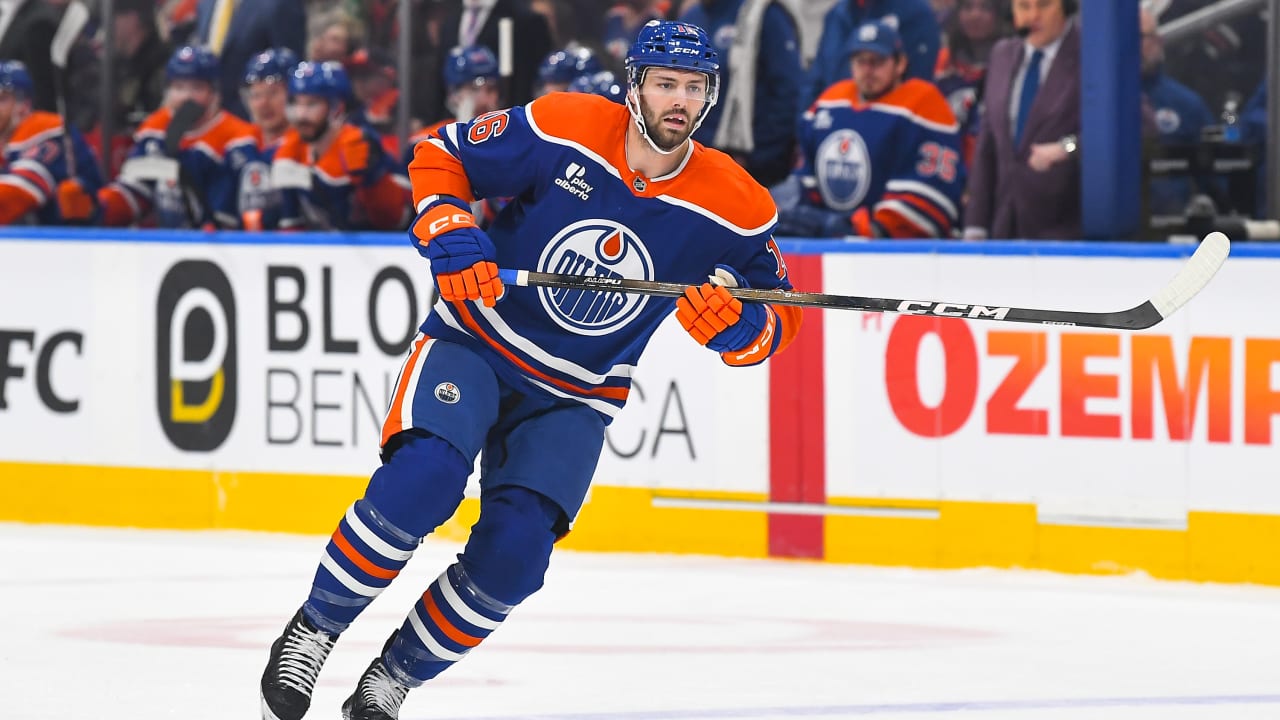 BLOG: Dickinson hopeful to suit up for Oilers in Game 4 against Ducks on Sunday