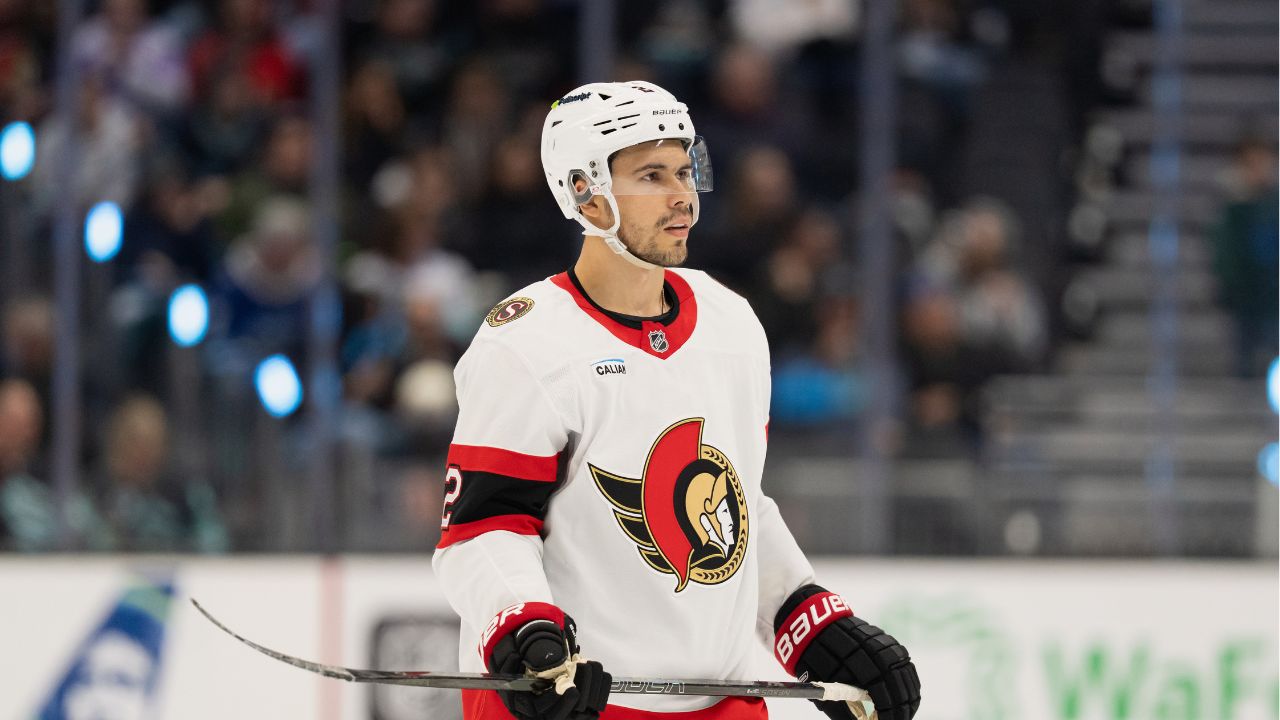 Senators' Artem Zub exits Game 1 vs. Hurricanes