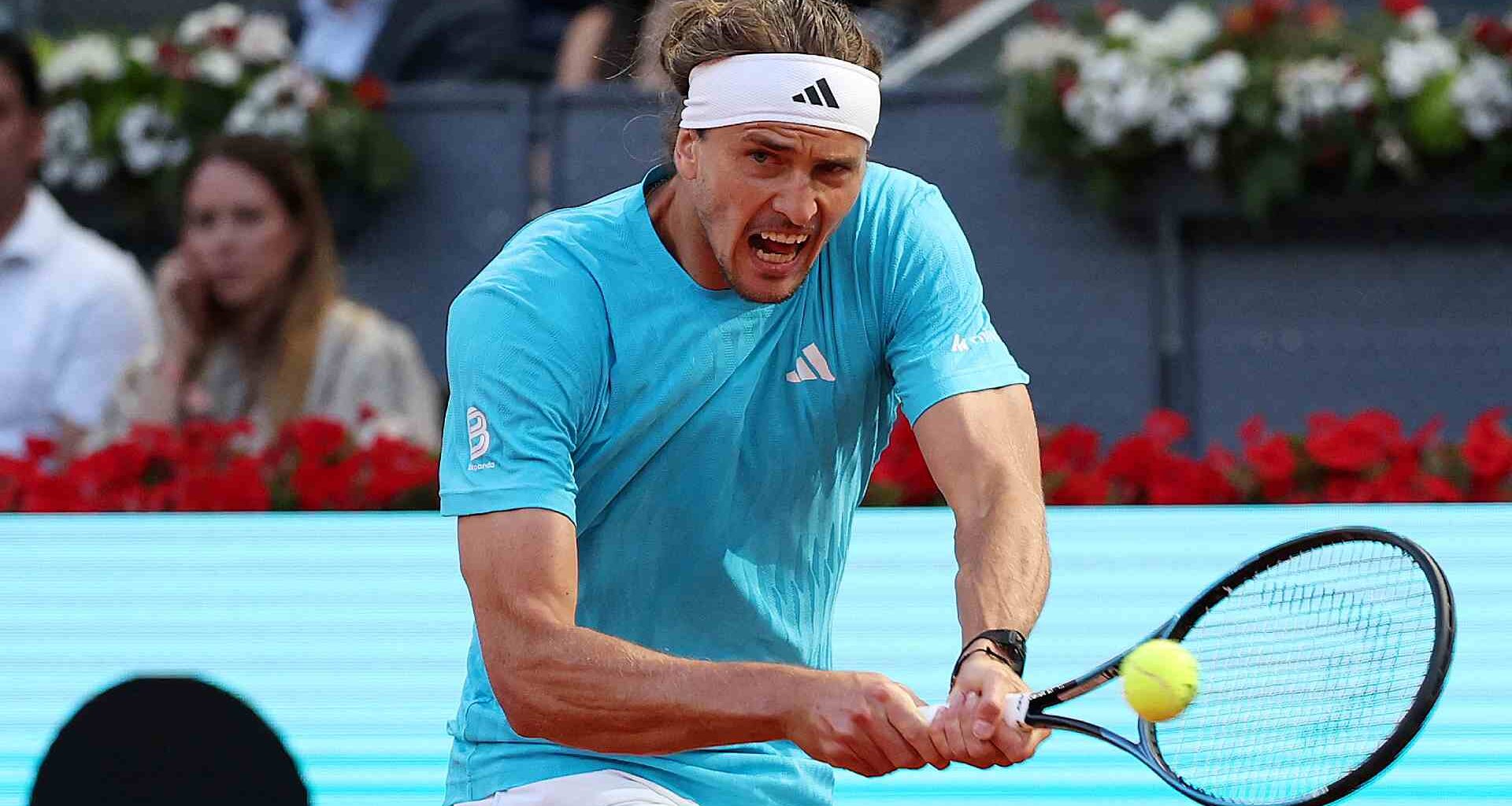 Alexander Zverev is seeking his third Madrid crown.