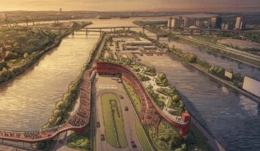 Winners of design ideas competition for Île Notre-Dame grandstands announced
