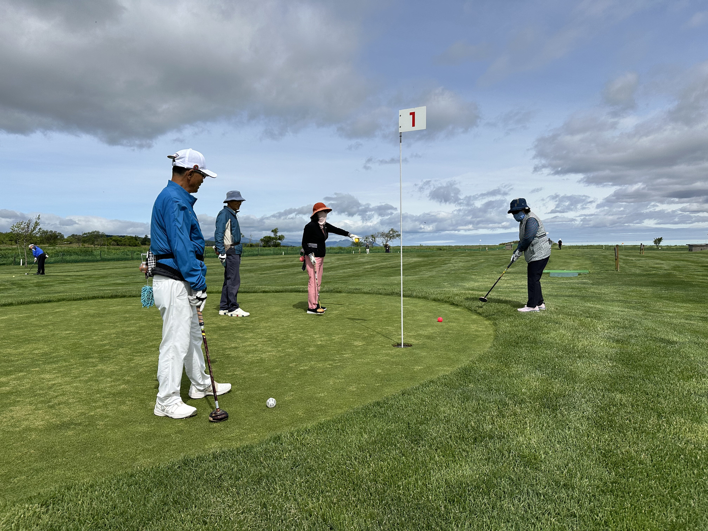 Park golf is played in Sapporo, Japan. [KOREA PRO PARKGOLF ASSOCIATION]