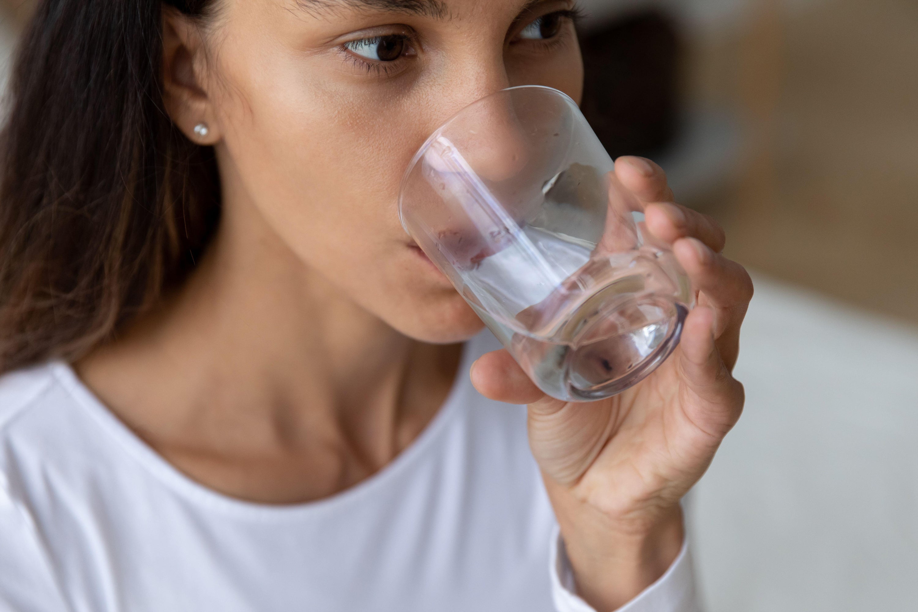 Thirst is the best indicator that you should have a drink, rather than trying to consume a set amount of water