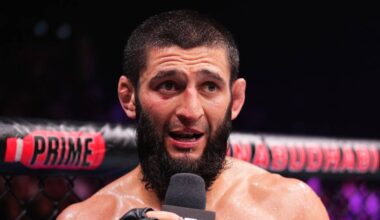 UFC 328 Press Conference Gets Physical Between Khamzat Chimaev & Sean Strickland