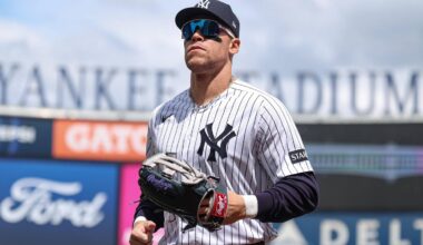 Aaron Judge, Chris Sale Dazzle (Through May 3)