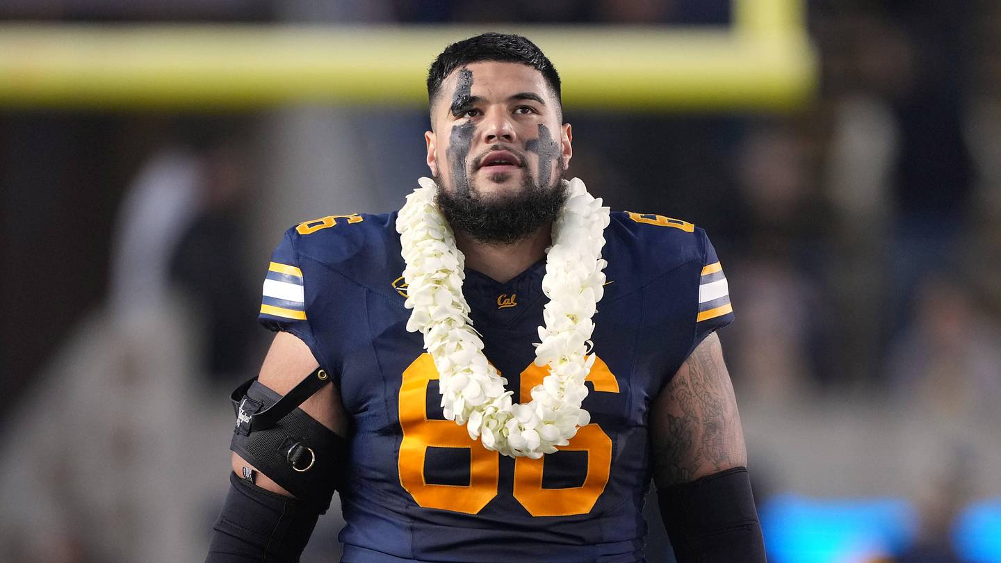 Cal Offensive Lineman Taken in Canadian Football League Draft
