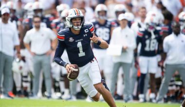 Former Auburn Tigers QB Leaves CFL Team, Put on Suspended List