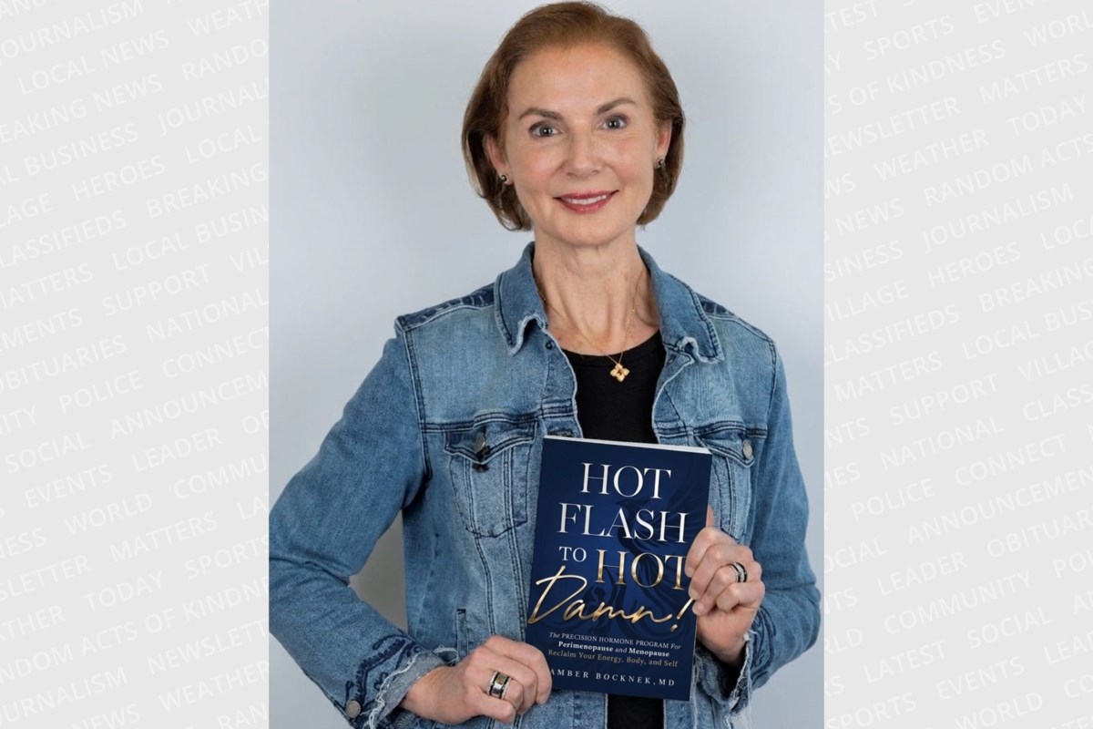 Hot flash: Doctor with local roots publishes menopause guide