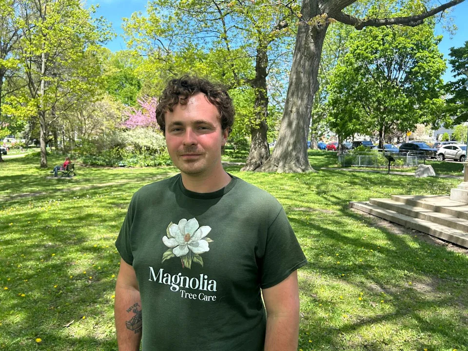 Marc Ambeau, an arborist in the GTA, says ginkgo trees have been in the city just long enough now to begin producing fruit - much to the dismay of some homeowners.