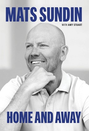 The cover of a book on former Toronto Maple Leafs hockey player Mats Sundin is shown in a handout.