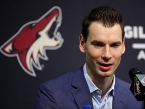 Former Arizona Coyotes general manager John Chayka.