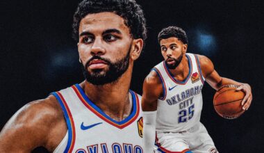 Ajay Mitchell, Thunder’s breakout player, carries the dreams of his late father