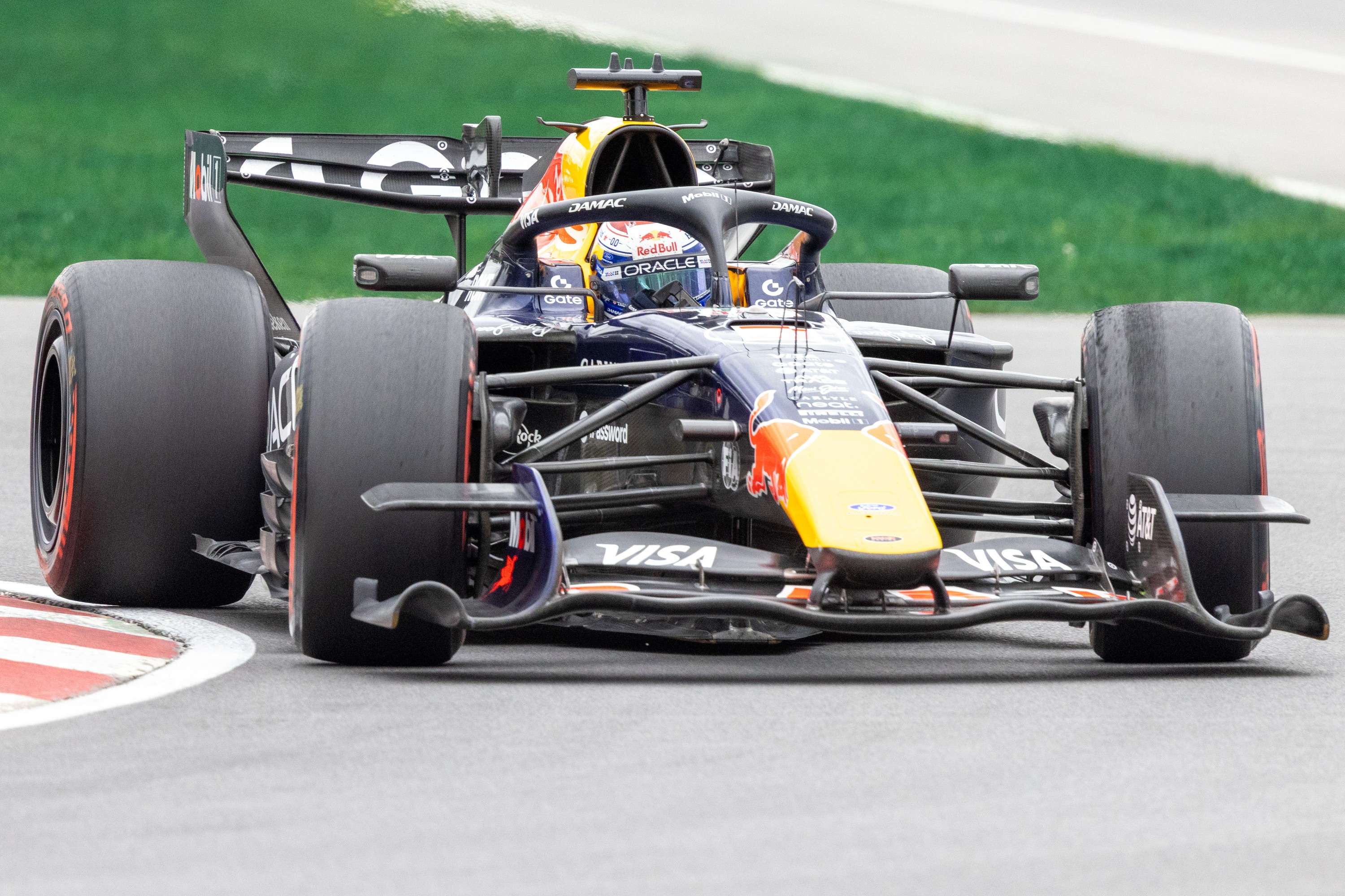 Red Bull Racing driver Max Verstappen during Formula One auto racing action at the Canadian Grand Prix.