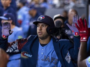 George Springer of the Toronto Blue Jays
