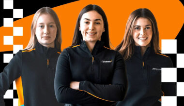Meet the three Ellas racing through McLaren's F1 ranks