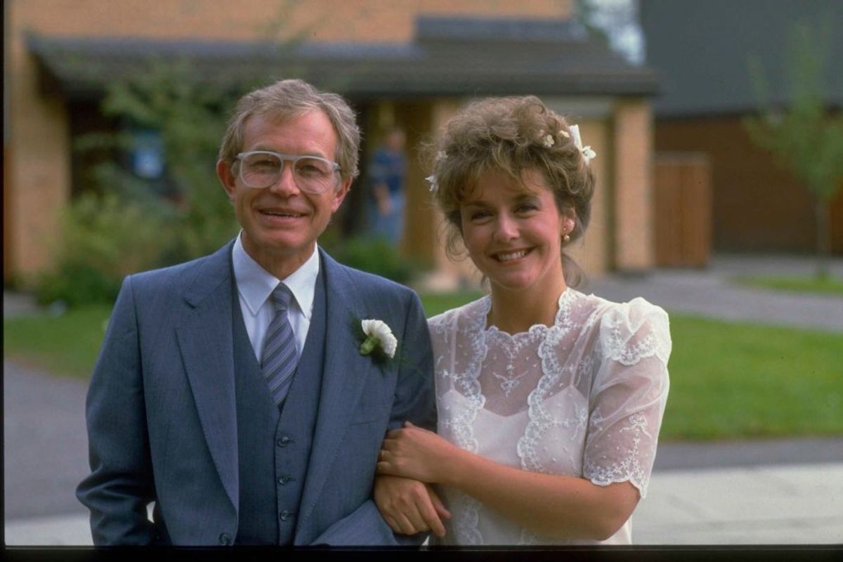 Alan Rothwell and Amanda Burton