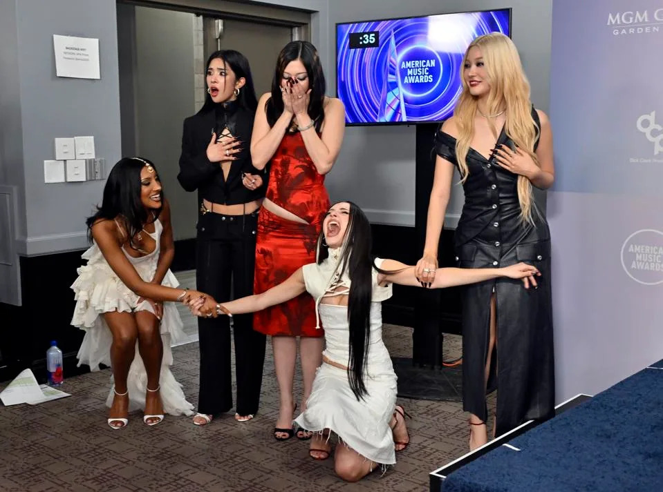 52nd American Music Awards - Press Room