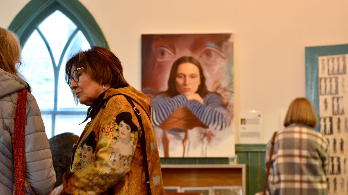 ‘Art is story, and stories save lives’: In St. Walburg, a travelling exhibit gives voice to stories often left untold