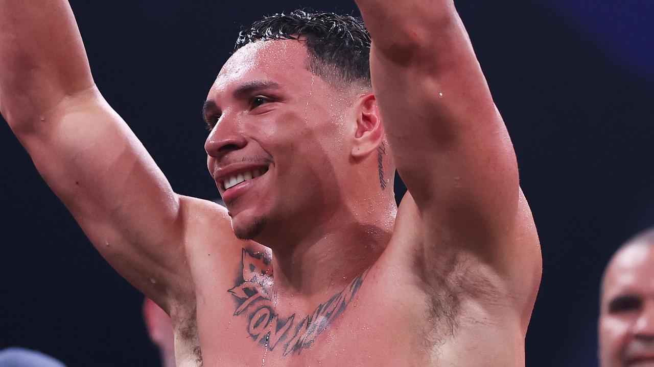 Anthony Mundine’s son Rahim claims controversial win over Lance McDonald in fight, Nikita Tszyu vs Oscar Dias, videos, highlights, crowd boos