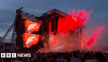 'Eat, sleep, rave, repeat': Fatboy Slim lights up Radio 1's Big Weekend - BBC