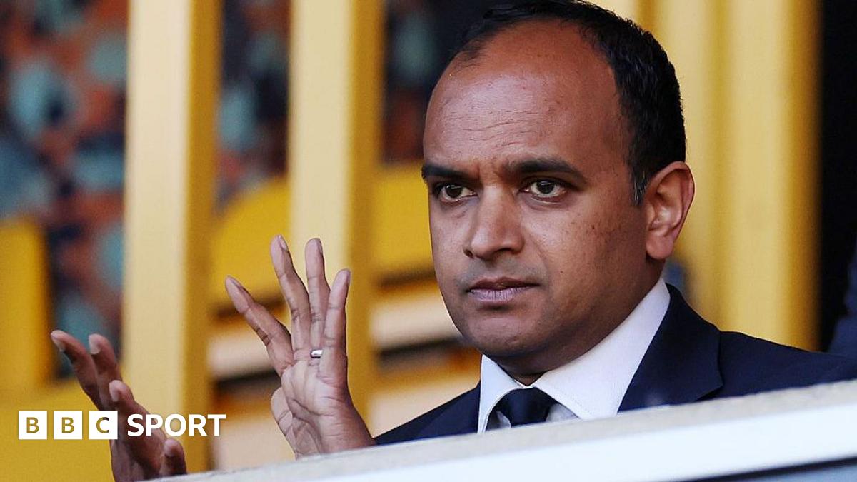 Vinai Venkatesham watching a Tottenham game