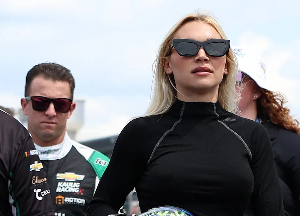 Natalie Decker, driver of the #92 Bikini Zone Chevrolet.
