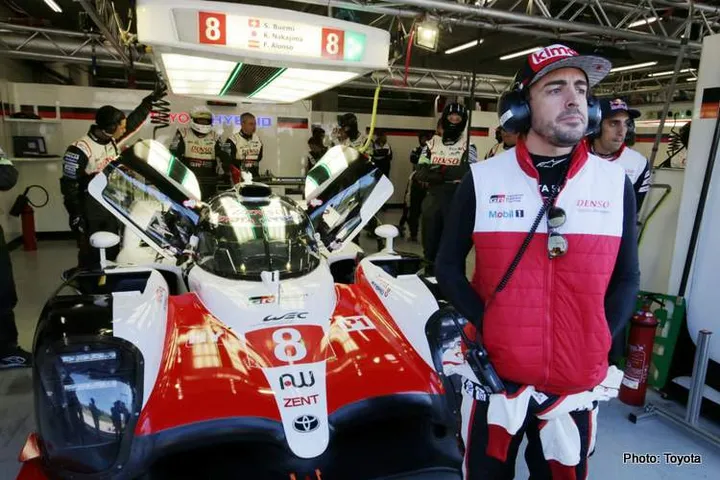 1 alonso toyota