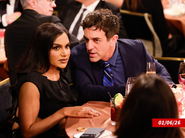 Mindy Kaling and B.J. Novak getty 1